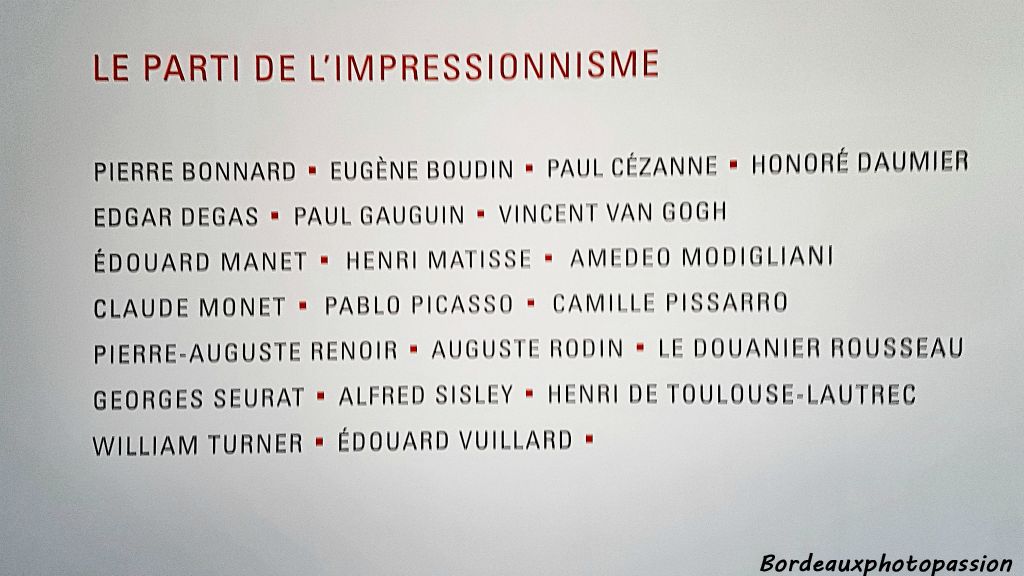 L'exposition présentait la collection de l'industriel et mécène anglais Samuel Courtauld, l'une des plus significatives collections de peintres impressionnistes, rassemblés pour la 1ère fois à Paris depuis 60 ans.